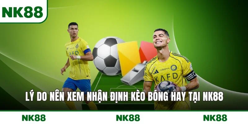 Lý do nên xem nhận định kèo bóng hay tại NK88